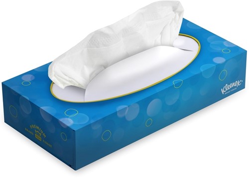 Facial tissues Kleenex 2laags 100 vel wit 8827 100 Vel-1