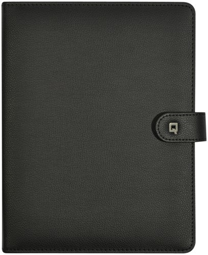 Schrijfmap DESQ voor tablet 7"-10" sluitclip zwart 1 Stuk