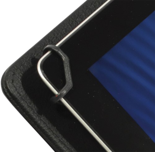 Schrijfmap DESQ voor tablet 7"-10" sluitclip zwart 1 Stuk-2