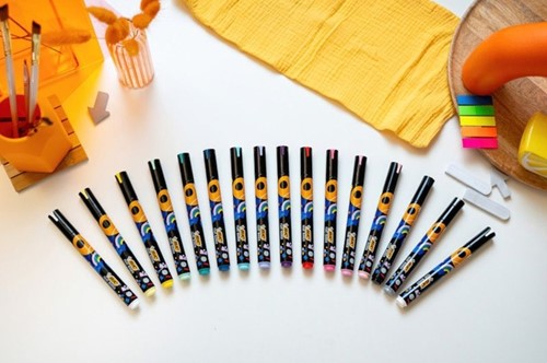 Paintmarker Bic Intensity assorti 8 stuks-8