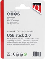 USB-stick Quantore 32GB 2.0 zwart 1 Stuk-2