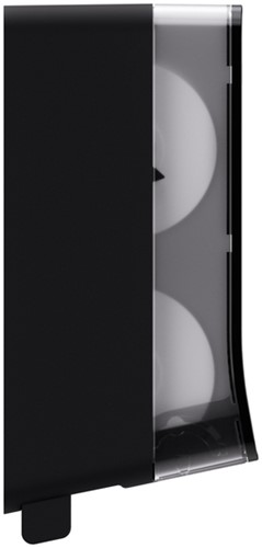 Toiletpapierdisp Satino JT3 Hyginity systeem zwart 1 Stuk-3