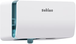 Toiletpapierdisp Satino MT1 Hyginity duo wit 1 Stuk