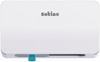 Toiletpapierdispenser Satino MT1 Hyginity duo wit 333426-2