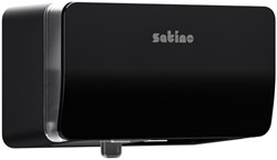 Toiletpapierdisp Satino MT1 Hyginity duo zwart 1 Stuk