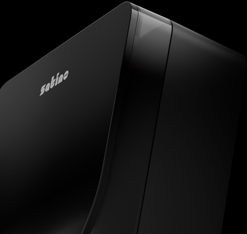 Handdoekdispenser Satino PT2 Hyginity XL zwart 1 Stuk-1