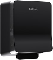 Handdoekroldispenser Satino SYS1 Hyginity zwart 1 Stuk