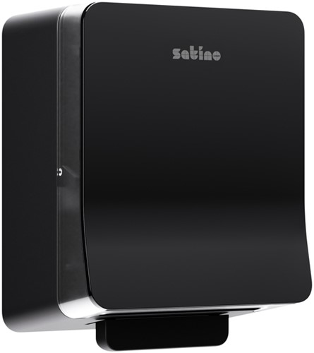 Handdoekroldispenser Satino SYS1 Hyginity zwart 1 Stuk