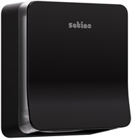 Handdoekdispenser Satino PT3 Hyginity S zwart 1 Stuk