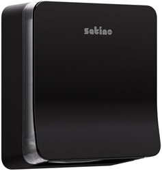 Handdoekdispenser Satino PT3 Hyginity S zwart 1 Stuk