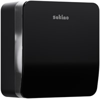 Toiletpapierdisp Satino JT1 Hyginity jumbo S zwart 1 Stuk