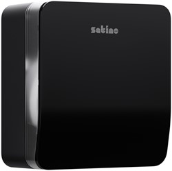 Toiletpapierdisp Satino JT1 Hyginity jumbo S zwart 1 Stuk