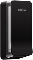 Toiletpapierdsp Satino BT1 Hyginity gevouwen zwart 1 Stuk