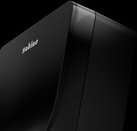 Toiletpapierdsp Satino BT1 Hyginity gevouwen zwart 1 Stuk-1