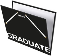 Tekenmap Canson Graduate elastieksluiting 260x330mm zwart