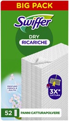 Vloerwisdoekjes Swiffer navulling droge doekjes 52 52 Stuk