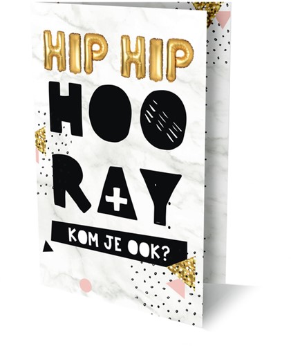 Hooray uitnodiging PK 889 Interstat 6 Stuk