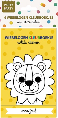 Party Party 6 Wiebelogen KB Wilde dieren Interstat 6 Stuk