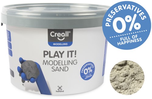 Zand Creall Play-it  Modelling Sand 2500 gram 2500 Gram-3