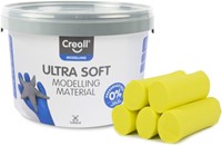 Klei Creall Play-it Ultra Soft helder geel 1100gr 1100 Gram