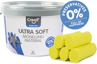 Klei Creall Play-it Ultra Soft helder geel 1100gr 1100 Gram-2