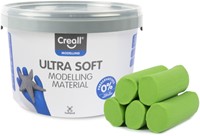 Klei Creall Play-it Ultra Soft helder groen 1100gr 1100 Gram