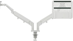 Monitor en laptoparm Leitz Ergo grijs 1 Stuk