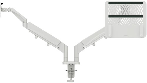 Monitor en laptoparm Leitz Ergo grijs 1 Stuk