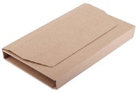 Wikkelverpakking IEZZY A4 304 x 215 x -77 mm bruin 1 Stuk