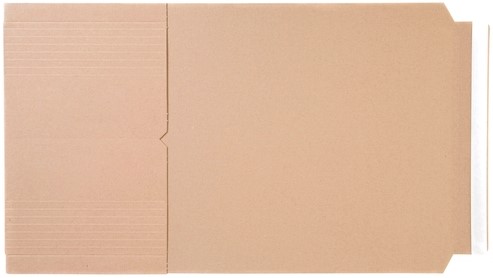 Wikkelverpakking IEZZY A4 304 x 215 x -77 mm bruin 1 Stuk-3