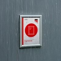 Kliklijst Quantore Outdoor A3 25mm zilver 1 Stuk-2