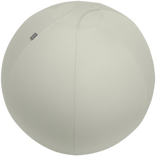 Actieve zitbal Leitz Ergo 75cm anti-rol lichtgrijs