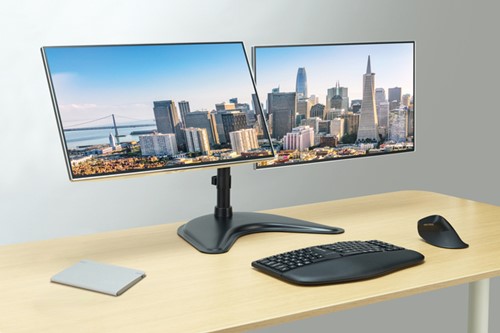 Monitorstandaard Kensington SF Ergo vrij dubbel 1 Stuk-2