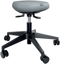 Zitkruk Leitz Ergo met wieltjes en wiebelkussen 1 Stuk