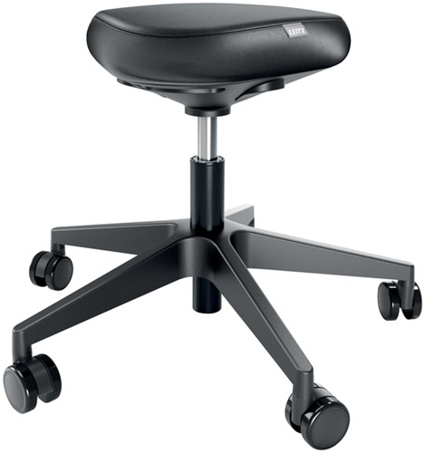 Zitkruk Leitz Ergo met wieltjes en comfortzitting 1 Stuk