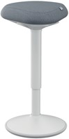 Actieve zit-sta kruk Leitz Ergo met gasveer 57-82 cm grijs