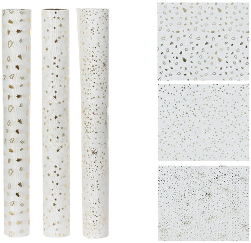 Tafelloper Decoris polyster 200x35cm assorti 1 Rol-2