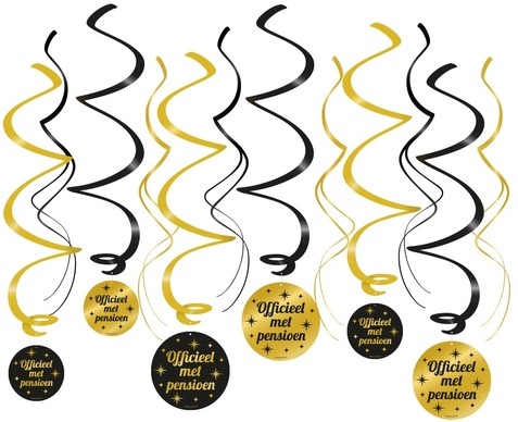 Classy party swirls Pensioen