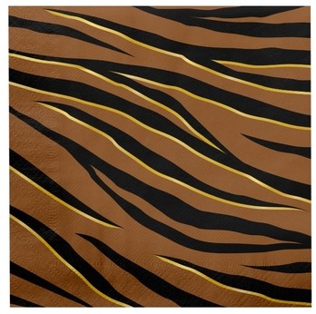 Napkins Tiger Safari 8 Stuk
