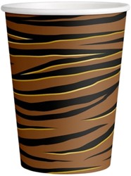 Cups Tiger Safari 8 Stuk