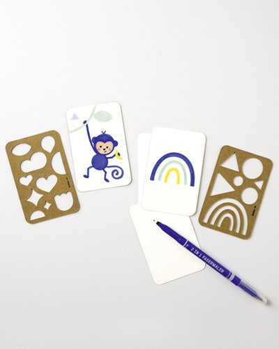 Speelkaarten Folia Blanco 6.5x10cm pak 36 stuks 1 pak-1