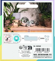 Mozaieksteentjes Folia zilver zelfklevend 5x5mm 2 Stuk-2