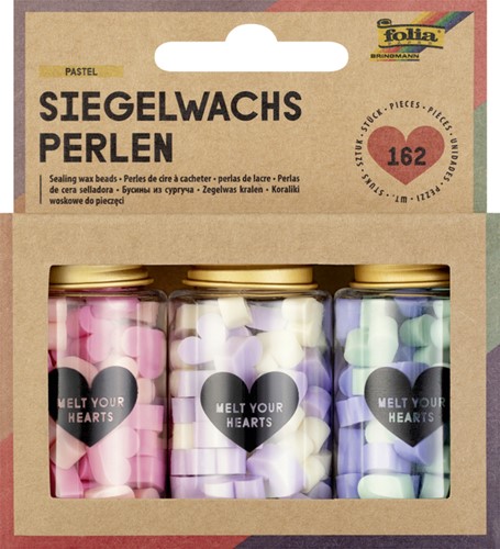 Waxbeads Folia pastel 1 pak