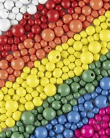 Houten kralen Folia 1000 gram assorti 1000 Gram-3