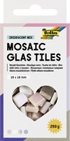 Mozaieksteentjes Folia 10x10mm glas iriserend 300 Stuk