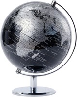 Globe Troika 20cm zwart-zilver 1 Stuk
