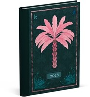 Agenda 2026 Lannoo 120x160 Exotic palms 7d/2p zw 1 Stuk