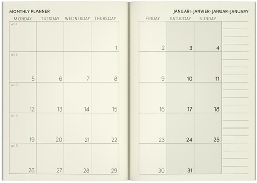 Agenda 2026 Lannoo pocket Flowers Bouquet 7d/2p wt 1 Stuk-3