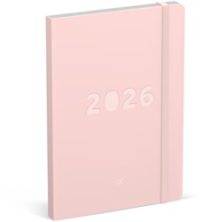 Agenda 2026 Lannoo bureau A5 QC Colour 7d/2p roze 1 Stuk