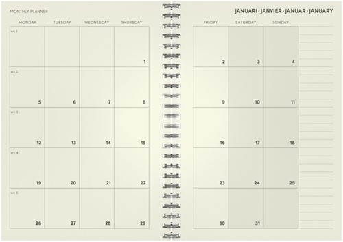 Familiekalender 26 Lannoo A5 Bubblicious 7d/2p 1 Stuk-3